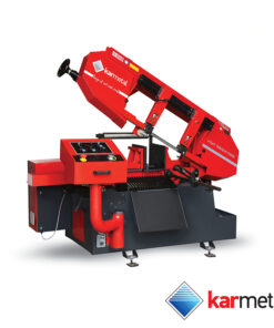 เครื่องเลื่อยสายพานสำหรับตัดโลหะ KARMETAL รุ่น KSA 300x400